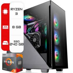 MX739 PC AMD RYZEN 3 3200G - A520 - 8GB - 240GB -
