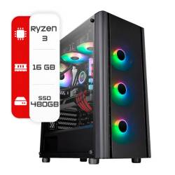 MX535 PC AMD RYZEN 3200G - A520 - 16GB - 480GB - G