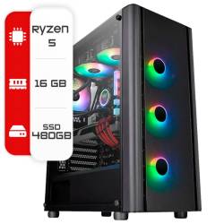 G597 PC AMD RYZEN 5 3400G - 16GB - 480GB - GABINET