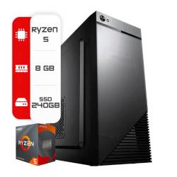 GP605 PC AMD RYZEN 5 5600GE - 8GB - 240GB - KIT