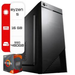 GP608 PC AMD RYZEN 5 5600GE - 16GB - 480GB - KIT