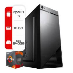 GP607 PC AMD RYZEN 5 5600GE - 16GB - 240GB - KIT
