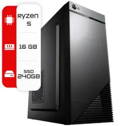 G591 PC AMD RYZEN 5 3400G - 16GB - 240GB - KIT