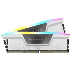 MEMORIA RAM DDR5 - 32GB 2X16 6000 MHZ CORSAIR VENGEANCE RGB BLANCO