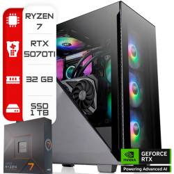 GP715 PC AMD RYZEN 7 7700X - 32GB - 1TB - RTX 5070