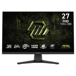 MONITOR GAMER 27" MSI MAG FULL HD RAPID IPS 240HZ 0.5MS MAG272FX24