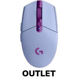 OUTLET - MOUSE GAMER LOGITECH G305 LIGHTSPEED VIOLETA