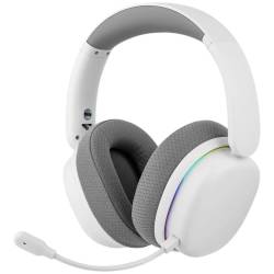 AURICULAR GAMER AULA G7 PRO INALÁMBRICO BLANCO