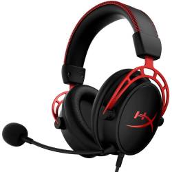 Auricular Gamer HyperX Cloud Alpha S Negro y Rojo