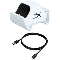 Base Cargadora HyperX Charge Play Duo Ps5 Blanco