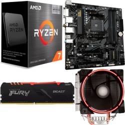COMBO ACTUALIZACIÓN PC AMD RYZEN 7 5700X 3D+ B550 + 8GB