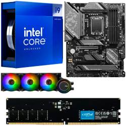 Combo Actualización Nº493 Intel Core i9 14900K + Z790 + 32Gb Blindada