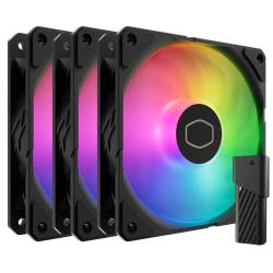 Cooler Gabinete Cooler Master SickleFlow Edge 120 Argb 3 Pack