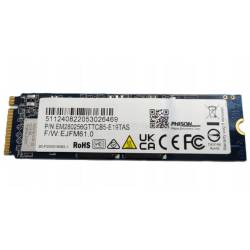 Disco Solido Ssd M2 Pci-E 256Gb Phison E19TAS Formato 2280 OEM