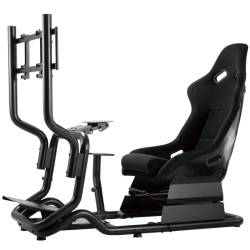 ESTRUCTURA SIMULADOR CARRERAS REDRAGON CYCLONE BUTACA Y SOPORTE