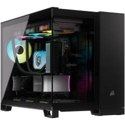 Gabinete Mid Tower Corsair 2500X Vidrio Templado Negro
