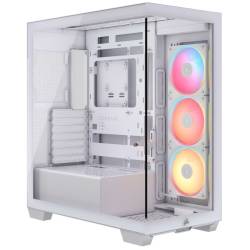 Gabinete Mid Tower Corsair 3500X LX-R ICUE LINK Rgb 3 Fan Blanco