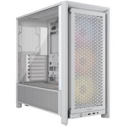 Gabinete Mid Tower Corsair Frame 4000D RS Argb 3 Fan Blanco