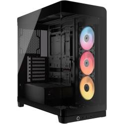 Gabinete Mid Tower Corsair Frame 4500X RS-R Argb 3 Fan Negro