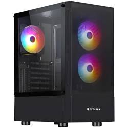 GABINETE MID TOWER EVOLABS SOPHYSTIX 3 FAN FRGB