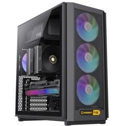 Gabinete Mid Tower Gamemax F46 4 Fan Argb