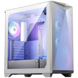 Gabinete Mid Tower Msi Mpg Gungnir 300R Airflow 4 Fan Vidrio Templado Blanc