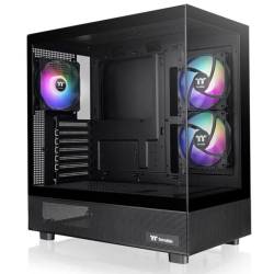 Gabinete Mid Tower Thermaltake 270 Plus Argb Vidrio Templado Argb Negro