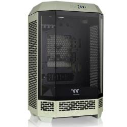 Gabinete Mid Tower Thermaltake Tower 300 Vidrio Templado 2 Fan Matcha Verde