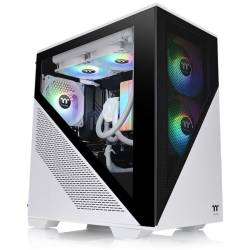 GABINETE MID TOWER THERMALTAKE DIVIDER 170 VIDRIO TEMPLADO ARGB BLANCO