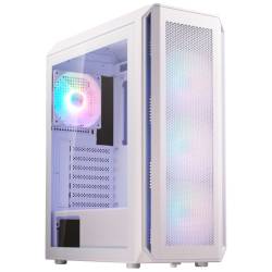 GABINETE MID TOWER XPG VALOR AIR PLUS WHITE 4 FAN VIDRIO TEMPLADO