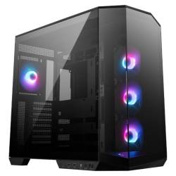 Gabinete Mini Tower Msi  Mag Pano M100R PZ 4 Fan Vidrio Templado