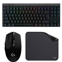KIT GAMER LOGITECH G515 TKL INALAMBRICO + MOUSE GAMER LOGITECH G305 + PAD #