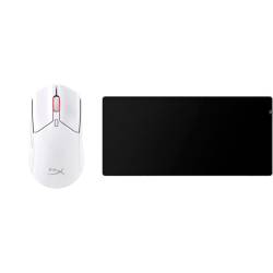 Kit Gamer Mouse HyperX Pulsefire Haste 2 Inalámbrico + Pad Mouse HyperX XL 