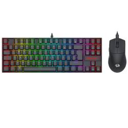 KIT GAMER TECLADO Y MOUSE REDRAGON S145 K552 RGB+ M724