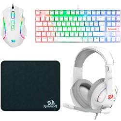 Kit Gamer Teclado Redragon K552W + Mouse M607 + Auricular Cronus H211 +Pad#