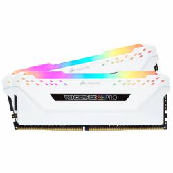 Memoria Ram DDR4 - 16Gb 2x8 3200 Mhz Corsair Vengance Rgb Pro Blanco