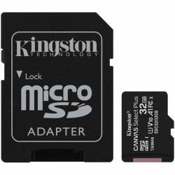 Memoria MicroSD+SD 32 Gb Canvas Select Plus Kingston