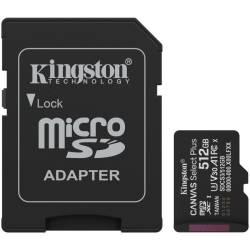 MEMORIA MICROSD+SD 512 GB CANVAS SELECT PLUS KINGSTON