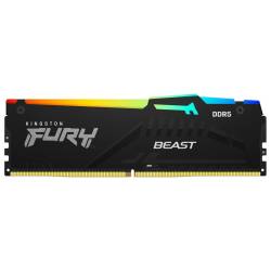 MEMORIA RAM DDR5 - 16GB 6400 MHZ KINGSTON FURY BEAST RGB