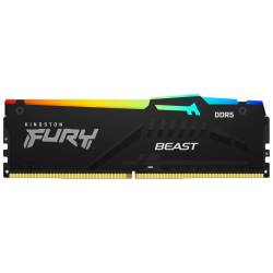 MEMORIA RAM DDR5 - 32GB 6400 MHZ KINGSTON FURY BEAST RGB