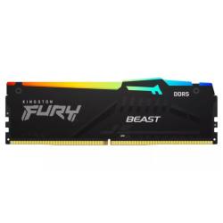MEMORIA RAM DDR5 - 32GB 6400 MHZ KINGSTON FURY BEAST RGB