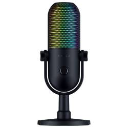 Micrófono Razer Seiren V3 Chroma Rgb Usb Negro