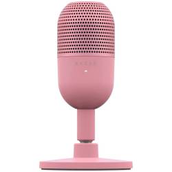 Micr&oacute;fono Razer Seiren V3 Mini Ultra Compact Usb Streaming Rosa