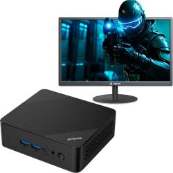 MINI PC ENOVA RYZEN 5 3500U 16GB SSD 480GB WIN11 + MONITOR X-MICRO 20" #