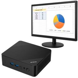 MINI PC ENOVA RYZEN 5 3500U 16GB SSD 480GB WIN11 + MONITOR X-MICRO 20" #