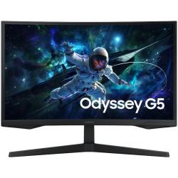 MONITOR GAMER 27" SAMSUNG ODYSSEY QHD CURVO G5 G55C 165HZ 1MS LS27CG552ELXZ
