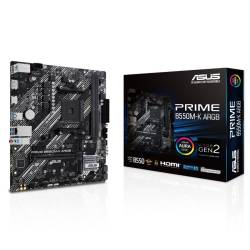 MOTHERBOARD AM4 - ASUS PRIME B550M-K ARGB