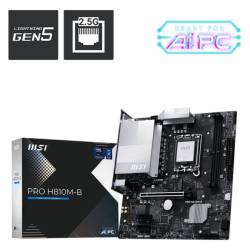 Motherboard Intel Socket LGA1851 - Msi PRO H810M-B DDR5