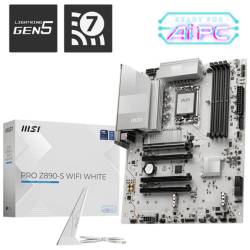 Motherboard Intel Socket LGA1851 - Msi PRO Z890 S WIFI WHITE