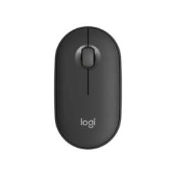 Mouse Logitech 2 M350S Pebble Inalámbrico Negro
